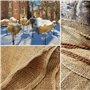 Sac Toile Jute Premium, 5 Sacs Toile de Jute Grand Format - Sac à gravats Chantier – Sac Jute Pomme de Terre – Sac Jute Noel réu