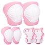 PQETBV Protection Roller Enfant à pour Enfants de 6 Pièces avec Genouillères