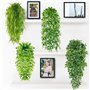 MZJAUVF 4Pcs Plante Artificielle Tombante