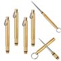 NITAIUN 4 Pcs Cure-Dents en titane
