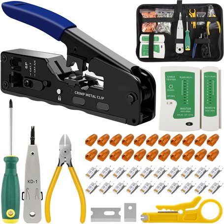 Kit d'outils à sertir RJ45