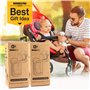 Lot de 2 porte-gobelets universels pour poussette/poussette, organiseur de bouteille réglable pour vélos, chariots, déambulateur