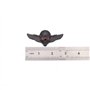 Lot de 2 emblèmes en métal imperméable pour voiture, camionnette, coffre, etc. (Noir)