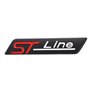 1 emblème de ligne applicable à toutes les portières de véhicules et autres articles (noir et rouge)