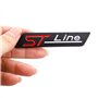 1 emblème de ligne applicable à toutes les portières de véhicules et autres articles (noir et rouge)