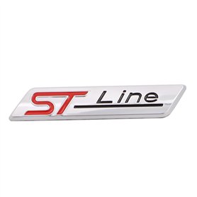 1 emblème de ligne applicable à toutes les portières de véhicule et autres articles (argent)