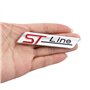 1 emblème de ligne applicable à toutes les portières de véhicule et autres articles (argent)