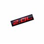 Lot de 2 autocollants pour portière de voiture - 2 l - Noir et rouge