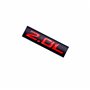 Lot de 2 autocollants pour portière de voiture - 2 l - Noir et rouge