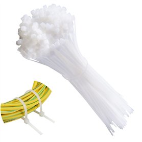 Vinabo Attaches électrique Nylon câbles serre-câble 200 x 2