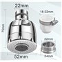 360° Pivotant Robinet