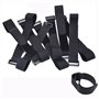 Cisixin Lot de 10pcs Attache Câble