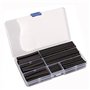 Cisixin Lot de 150 Gaines thermorétractable 2 à 13 mm, Thermo Rétractable Tube Boîte 2:1