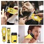 HIENA PRO Tondeuse à cheveux professionnelle pour homme, kit complet de coupe de cheveux, tondeuse à cheveux sans fil avec écran