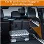 4pcs Œillets d'arrimage de Charge et 4 Pcs Mousqueton sont Utilisé pour Fixer Les Bagages dans Le Chariot