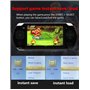 HLF Console de jeu vidéo MP3 MP4 de 4,3" intégrée 2000 jeux nostalgiques classiques prenant en charge 9 types de jeux de simulat
