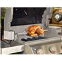 Onlyfire électrique Moteur pour barbecue en acier inoxydable pour barbecue tourne broche, BBQ Rôtisserie, (2,5-3) U/m, 50/60 Hz 