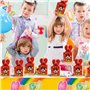 24pcs Mickey Boîtes, Boîtes de Fête d'anniversaire,Mickey Fête Sac-cadeau, Mickey Sac en Papier, Papier Cadeau pour Thème Décora