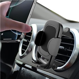 YIEDDE Support Telephone Voiture pour Trous de Ventilation Ronds Support de Voiture Mercedes Benz Protection Contre Le Support d