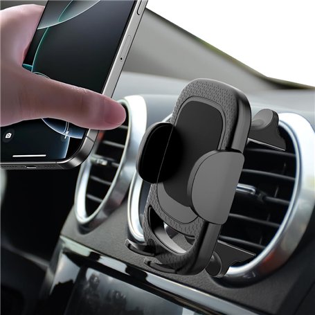 YIEDDE Support Telephone Voiture pour Trous de Ventilation Ronds Support de Voiture Mercedes Benz Protection Contre Le Support d