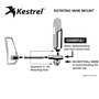 Kestrel Ob-kest-0782 Support de Palette et étui de Transport Mixte, Noir, 5 Series