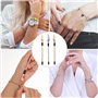 LiJuanWang Outils d'aide au Fermoir de Bracelet,3 pièces Bracelet Helper,Attache Bracelet Bijoux Aides Dispositifs de Fixation,p