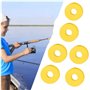 LiJuanWang Bobines de Mousse de Pêche,6 pièces Bobine Fil de Pêche avec Boîte en Plastique,Bobine de Pêche,Bobine de Ligne de pê