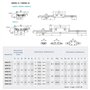 CNCYEAH MGN12H Guide de rail linéaire miniature 350 mm avec blocs coulissants MGN12H Palier linéaire bloc de guidage linéaire po
