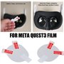 1 paire de films transparents pour objectif Quest 3, film de rechange pour Quest 3, pour Meta Quest 3 anti-rayures, accessoires 