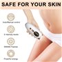 HASAIKA® Épilateur Lumière Pulsée, Appareils IPL Épilation Laser, Épilation Laser, Épilateur sans douleur pour le visage, les ai