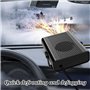 Chauffage de Voiture Portable, Désembueur De Voiture Pare-Brise, Dégivreur de Chauffage de Voiture Portable, Ventilateur de Chau