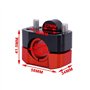 FastPro Support universel pour guidon de moto - 22 mm et 28 mm