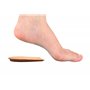 Talonnette en liège naturel avec revêtement en cuir - Support du talon - Semelle intérieure orthopédique anti-transpiration - Am