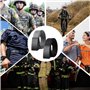 Dyaucwpo 2 Pièces Ceinture Homme, Ceinture Tactique Réglable Sans Trou, Ajustable Sans Métal, Rapide à Travers La Sécurité de L'