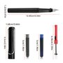 Stylos à Plume Avec Grip Ergonomique et Plume Acier Poli en Taille