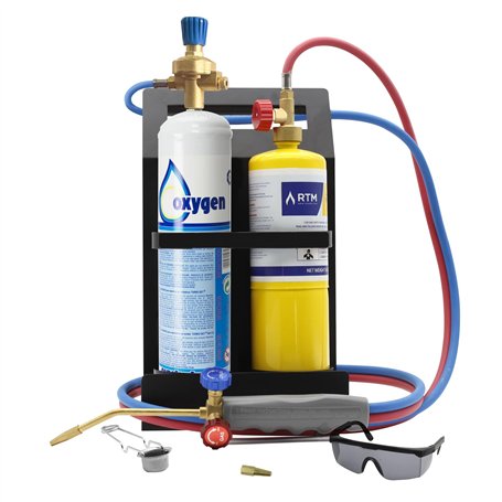 RTMMFG Oxygen MAPP Kit torche avec support de réservoir
