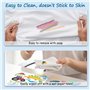Owelth Crayons de Cire pour Enfants 36 Couleurs, Craies en Cire Bébé, Mes Premiers Crayons Faciles à Tenir Non Toxiques, Crayons