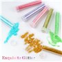 GIBOHOM Fines Paillettes Loisirs Creatifs, 48 Couleur Poudre de Paillettes Ongles Nail Art, 240 g Glitter Cosmétique pour Résine