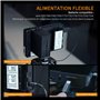 FEELWORLD F5PROX Caméra de Champ Moniteur 5,5" 1600Nit Écran Tactile 3D LUT 1920 x 1080 IPS 4K HDMI DSLR Moniteur F970 Kit de Mo