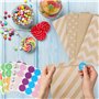 Domkan Pochette cadeau kraft,Lot de 40 Sacs Cadeaux en Papier Kraft Brun,Sacs en Papier pour Emballer des Cadeaux, Mariages, Ann