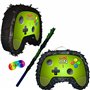 Piñata manette de jeu avec bâton et bandeau pour les yeux