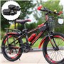 LWZko 2 Pièces Pédales Arrière de Vélo, Repose-Pieds Vélo, BMX Pegs, Bike Pegs Antidérapantes, Universel Alliage d'Aluminium Pli