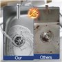SI SEN 3 Pièces Vis Creuse en Acier Inoxydable, Vis pour Panier D'Évier, Vis Creuse pour Évier de Cuisine 55 mm, pour Bouchon de