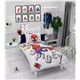 Safari Art Lot de 8 impressions murales de super-héros à l'aquarelle pour enfants - Spiderman, Ironman, Hulk, Batman - Pour cham