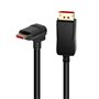 BolAAzuL Cable DisplayPort 1.4 vers DisplayPort Coudé 1.8M Cable DP à Angle Droit 90 Degrés Supporte 8K/60Hz 4K/144Hz Adaptateur