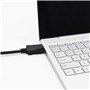 BolAAzuL Cable DisplayPort 1.4 vers DisplayPort Coudé 1.8M Cable DP à Angle Droit 90 Degrés Supporte 8K/60Hz 4K/144Hz Adaptateur