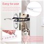 BOBOZHONG Loquet de Porte pour Chat,2 Pièces Alternative à la Porte pour Animal Loquet de Porte Door,pour Laisser Entrer Les Cha