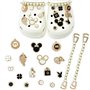 18 Pièces Accessoires de Chaussure en Strass