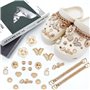 JOOTUEPO 22 Pièces Accessoires de Chaussure en Strass, Décorations de Chaussures de Bricolage, Breloques de Chaussures pour Femm