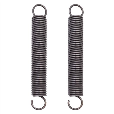 NewZC 150mm Ressort de Traction en Acier 2 Pièces Ressort de Compression Inoxydable Ressort de Tension avec Double Crochet pour